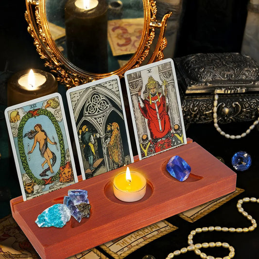 Porte-cristaux pour pierres et cartes de tarot
